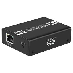 Tobo HDMI Extender, 1080P Transmitter and Receiver Up to 150 Meters(492ft), HDMI Ethernet Over RJ45 Cat5e/6/7 Ethernet LAN Cable image 3