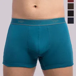 FRENCHIE Pack Of 6 Assorted Breathability Trunks REGAL_1301_Trunks_PO6_S-6
