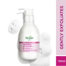 Simple Barrier Care Smoothing Gel Cleanser With 5% Lactic Acid & Hyaluronic Acid-picture-35