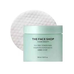 The Face Shop Tea Tree Korean Toner Pads with AHA, Salicylic Acid (BHA) & PHA for Acne & Oily Skin-image-19