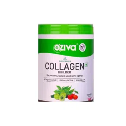 Oziva Plant Based Collagen Builder - Guava Glow + Free Oziva Shaker Green Top-picture-28