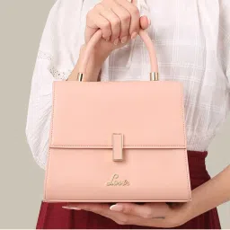 Lavie Women's Gypsy 23 Flap Satchel (Lt Pink) (M)-picture-21