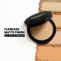 Flicka Tomato Compact Powder With Spf Matte Finish Lightweight & Shine Control-picture-5