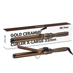 Alan Truman 32mm Gold Tourmaline Ceramic Hair Curler-picture-18