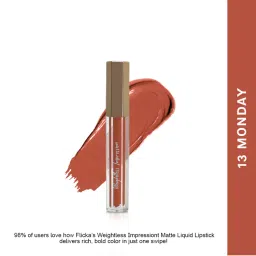 Flicka Weightless Impressions Liquid Lipstick Light Weight Smudgeproof Long Lasting-picture-14