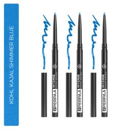 PERPAA Waterproof Intense Blue Kajal - Pack of 3-picture-40
