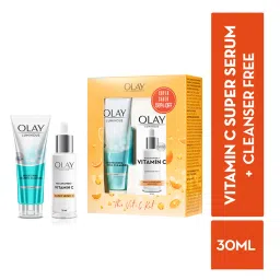 Olay Hydration Boost Kit With Niacinamide + Vitamin-C Super Serum & Cleanser For Intense Hydration & Dewy Glow-picture-23