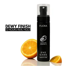 Flicka Endgame Makeup Fixer Setting Spray Anti Acne High Moisturizing Enriched With Vitamin C-picture-17