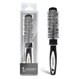 Majestique Blow Dry Hair Roller Brush Large Ceramic Ion Brush Drying Straightening Curling-picture-1