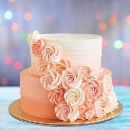 Designer Rose Blossom Cake-image-43