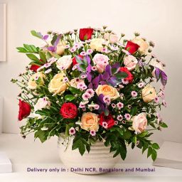 Glamour in Ceramic Vase-22
