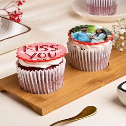 Kiss You Photo Chocolate Cupcakes-image-47