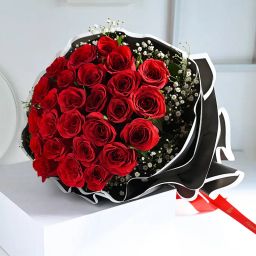 Two Dozen Roses Bunch-image-81