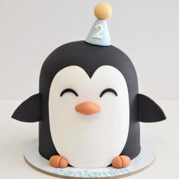 Playful Pingu Cake-image-96