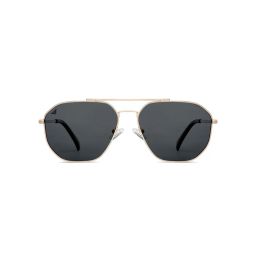 Vincent Chase by Lenskart Grey Aviator Sunglasses-VC S14495-picture-33