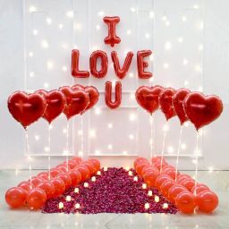 Rose Glow Love Balloon Decor-image-18