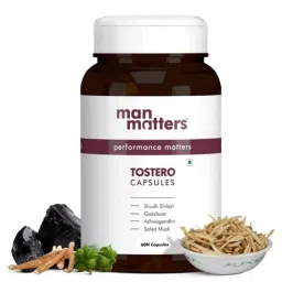 Man Matters Testosterone Booster For Men With Pure Shilajit & Ashwagandha-picture-1