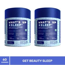 What's Up Wellness Sleep Gummies with Melatonin, Muscle Recovery & Nerve Relaxation-picture-28