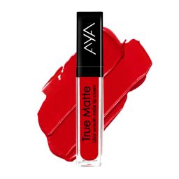 AYA True Matte Liquid Lipstick, Ultra Smooth Matte Lip Cream, 02 Blood Red-picture-39