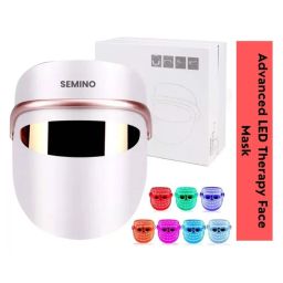 SEMINO Advanced LED Light Therapy Mask for Anti Acne, Anti Aging, Wrinkle Reduction & Radiant Skin-image-8