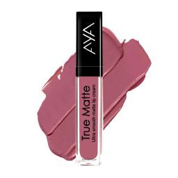AYA True Matte Liquid Lipstick, Ultra Smooth Matte Lip Cream, 06 Pink Nude-picture-16