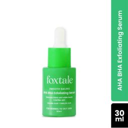 Foxtale AHA BHA Exfoliating Serum Glycolic Acid + Salicylic Acid Niacinamide for Acne & Blackheads Normal To Oily Skin-image-13