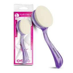 Majestique Makeup Puff With Handle, Latex Dry Wet Dual-Purpose Face Sponge - Color May Vary-picture-15