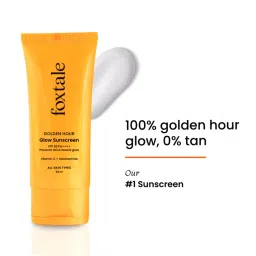 Foxtale Glow Sunscreen SPF 50 PA++++ with Vitamin C & Niacinamide for a Dewy Glow-picture-15