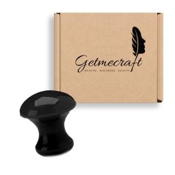 Getmecraft Black Obsidian Mushroom Gua Sha Tool-image-77