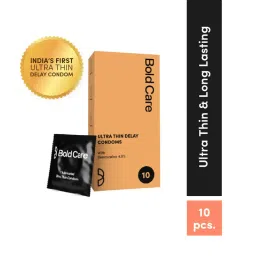 Bold Care Ultra Thin Long Last Condoms- With Benzocaine 4.5% - Lubricated - Pack Of 10-picture-21
