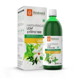 Krishna's Herbal & Ayurveda Harshringar Leaf Juice-picture-2
