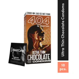 Bold Care Super Ultra Thin Chocolate Flavored Condoms For Men - 60 Microns-picture-49