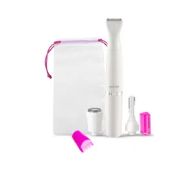 Agaro 2107 Rechargeable Multi Trimmer For Women, Eyebrow, Underarms And Bikini Trimmer, White-picture-9