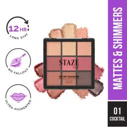 Staze 9to9 Oh My Shadow Intense Color Eye Palette - 01 Cocktail-image-16