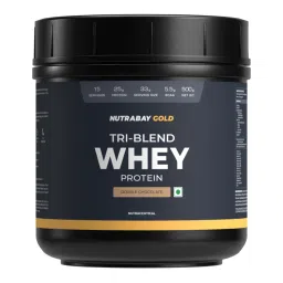 Nutrabay Gold Tri-blend Whey Protein - Rich Chocolate Creme-picture-10