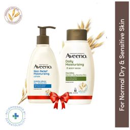Aveeno Skin Relief Lotion + Daily Moisturizing Wash Combo for Sensitive, Dry, Normal Skin-picture-28