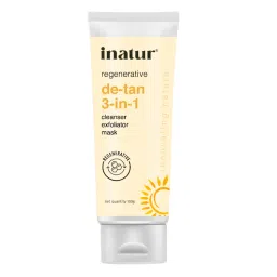 inatur De Tan 3-in-1 Scrub, with Niacinamide, for Glowing, Tan-Free, Smooth Skin-picture-13