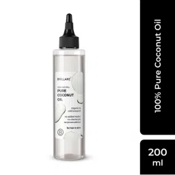 Brillare 100% Organic Pure Cold-Pressed Coconut Oil for Moisturizer, Repair & Anti-Frizz Hair-picture-19