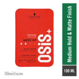 Schwarzkopf Professional OSiS+ Mess Up Hair Styling Matte Paste-picture-5