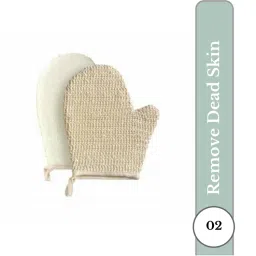 Rhe Cosmetics Natural Exfoliating Bath Gloves & TAN Remover (pair)-picture-46