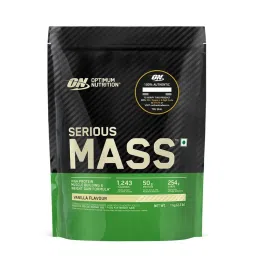 Optimum Nutrition (ON) Serious Mass High Protein Weight Gainer Formula - Vanilla-picture-18