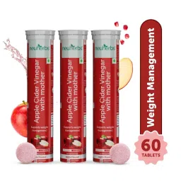 Neuherbs Apple Cider Vinegar with Mother Effervescent Tablets for Weight Loss Managenent-picture-24