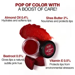 Nourish Mantra Beetroot Blast Lip Balm with SPF & Olive Oil for Soft & Moisturized Lips-picture-31