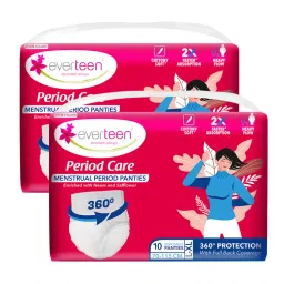 Everteen Disposable Overnight Period Panties for Heavy Flow, L-XL Panty - Pack of 2-picture-18