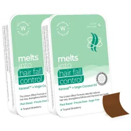 Wellbeing Nutrition Melts Hair Fall Control Hair Loss Support Improved Volume & Growth - Pack Of 2-picture-21