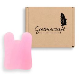 Getmecraft Rose Quartz Gua Sha Massage Tool (Rabbit Ear Shape)-image-63