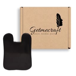 Getmecraft Black Obsidian Gua Sha Massage Tool (Rabbit Ear Shape)-image-61