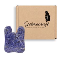 Getmecraft Sodalite Gua Sha Massage Tool (Rabbit Ear Shape)-image-26