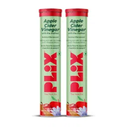 Plix Probiotics+ ACV Apple Cider Vinegar Effervescent Tablets - Digestive Support & Manage Weight-picture-20