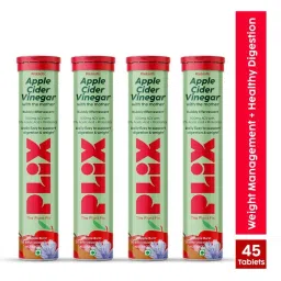 Plix Probiotics+ ACV Apple Cider Vinegar Effervescent Tablets - Digestive Support & Manage Weight-picture-18